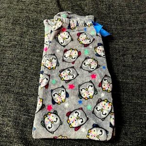 Youth owl pajama pants